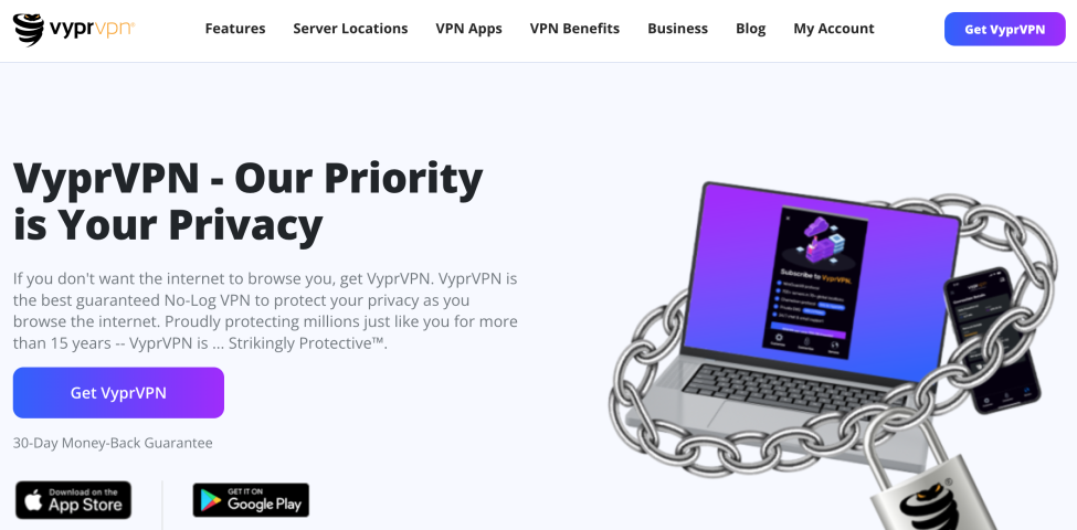 Баннер VyprVPN