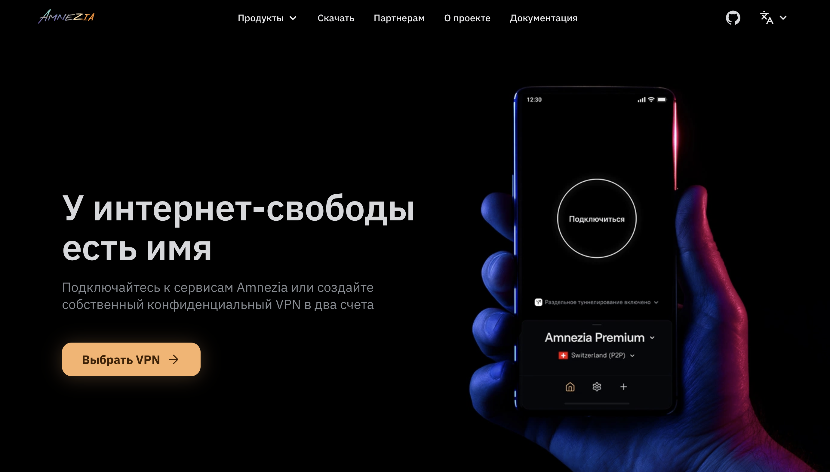 Баннер Amnezia