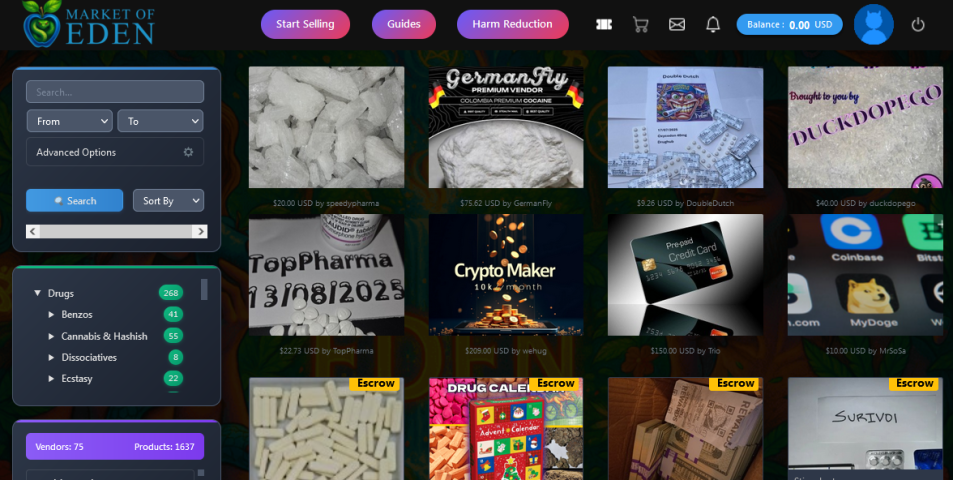 Баннер Market of Eden