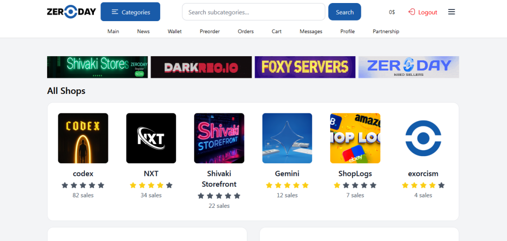 Баннер ZeroDay