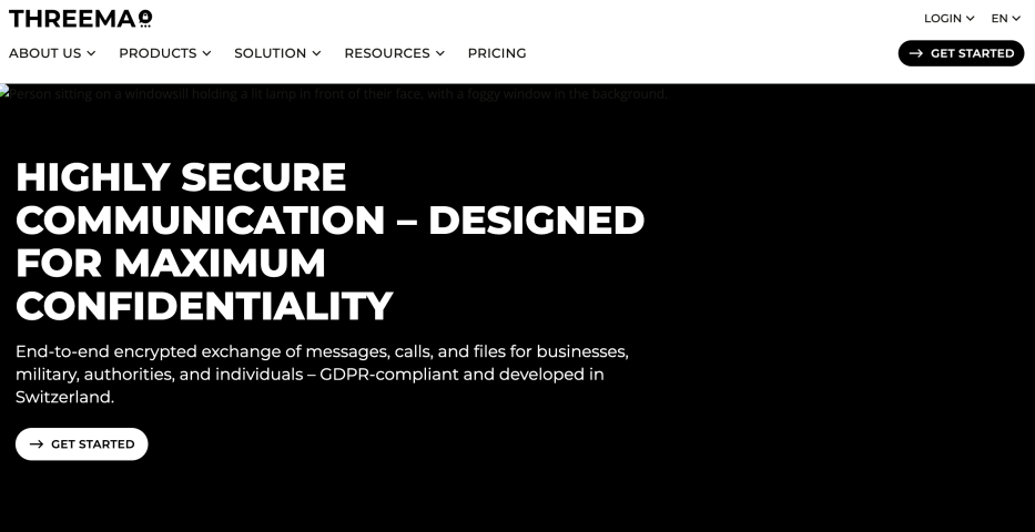 Баннер Threema