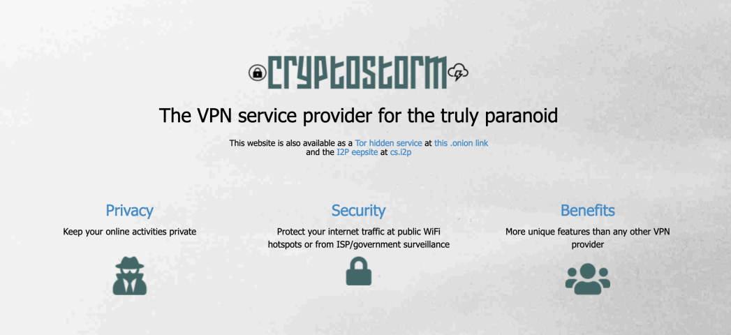 Баннер Cryptostorm