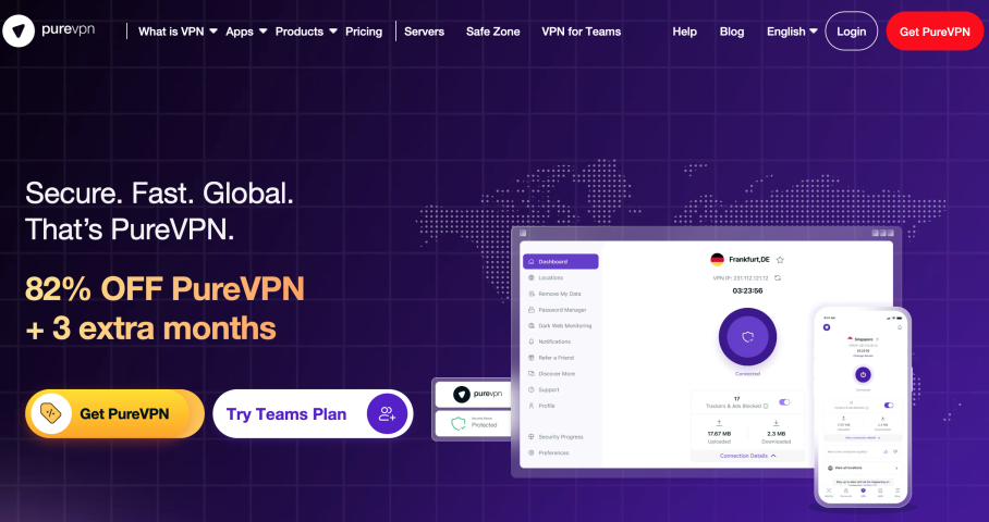 Баннер PureVPN