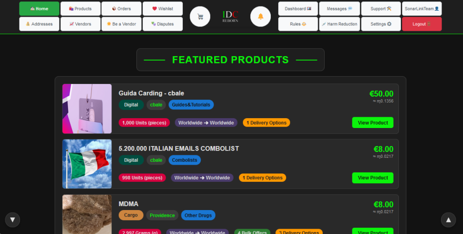 Баннер IDC Reborn